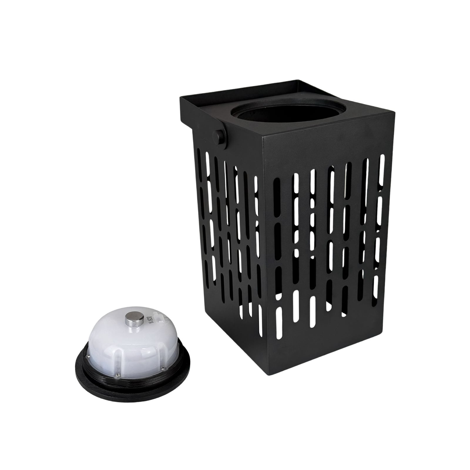 LED-соларна лампа Luma на Dyberg Larsen, черна, 20 см, IP44 LED-соларна лампа Luma на Dyberg Larsen, черна, 20 см, IP44