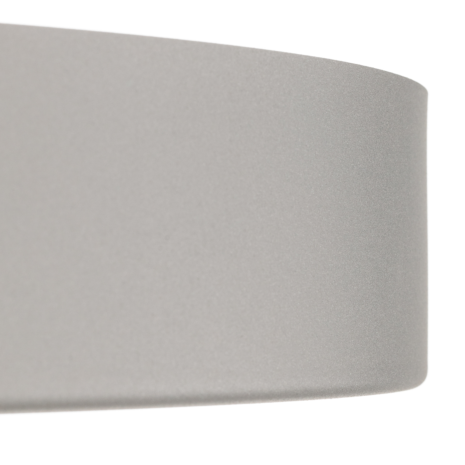 Stropné svietidlo Cleo 800, snímač, Ø 78 cm sivá