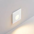 Molto Luce LED recessed light Wall 68R Sina SQ, white, aluminium, CCT