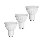 Arcchio GU10 bulb 100° 7 W 2,700 K dimmable 3-pack