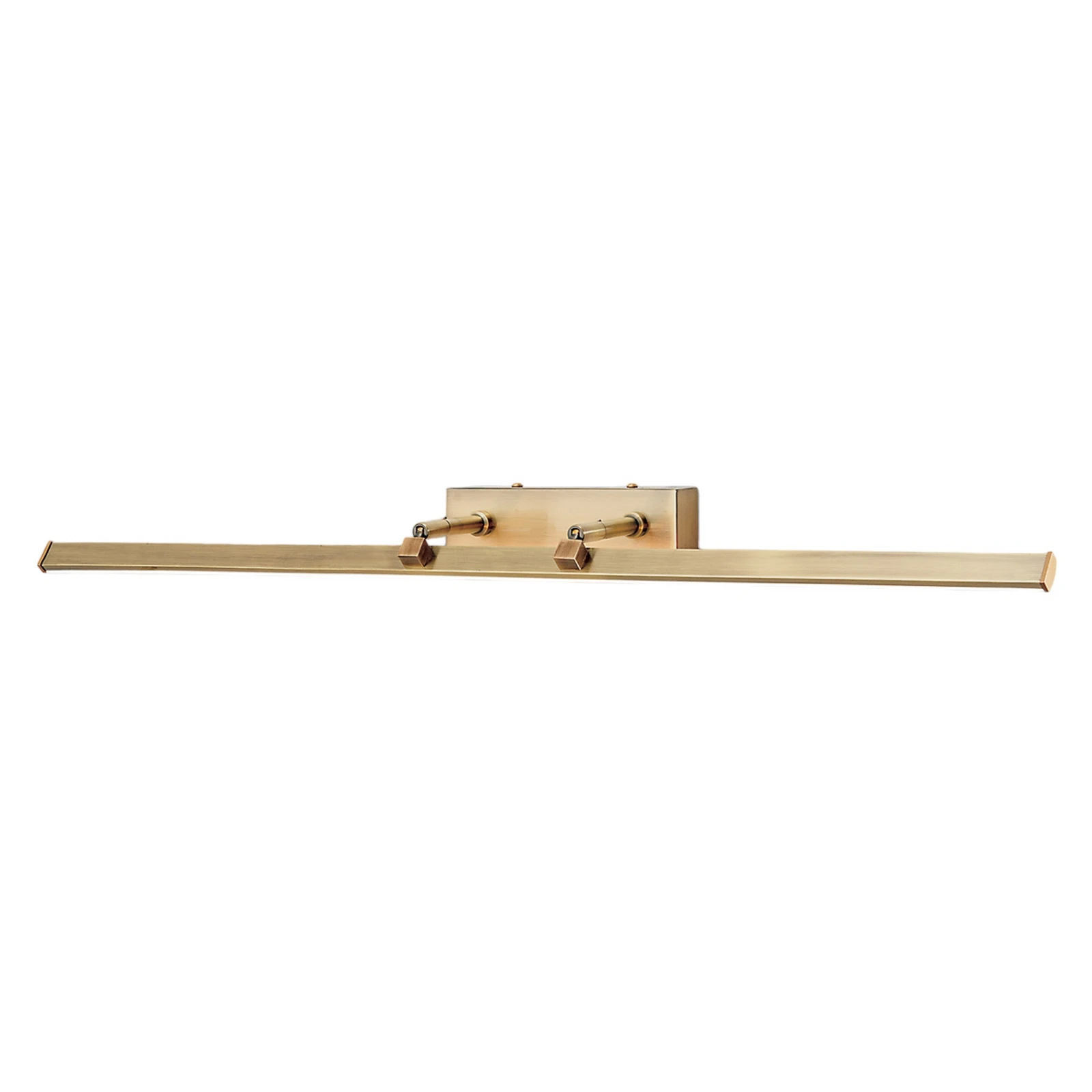 LED képlámpa Suren antik sárgaréz, 79,5 cm