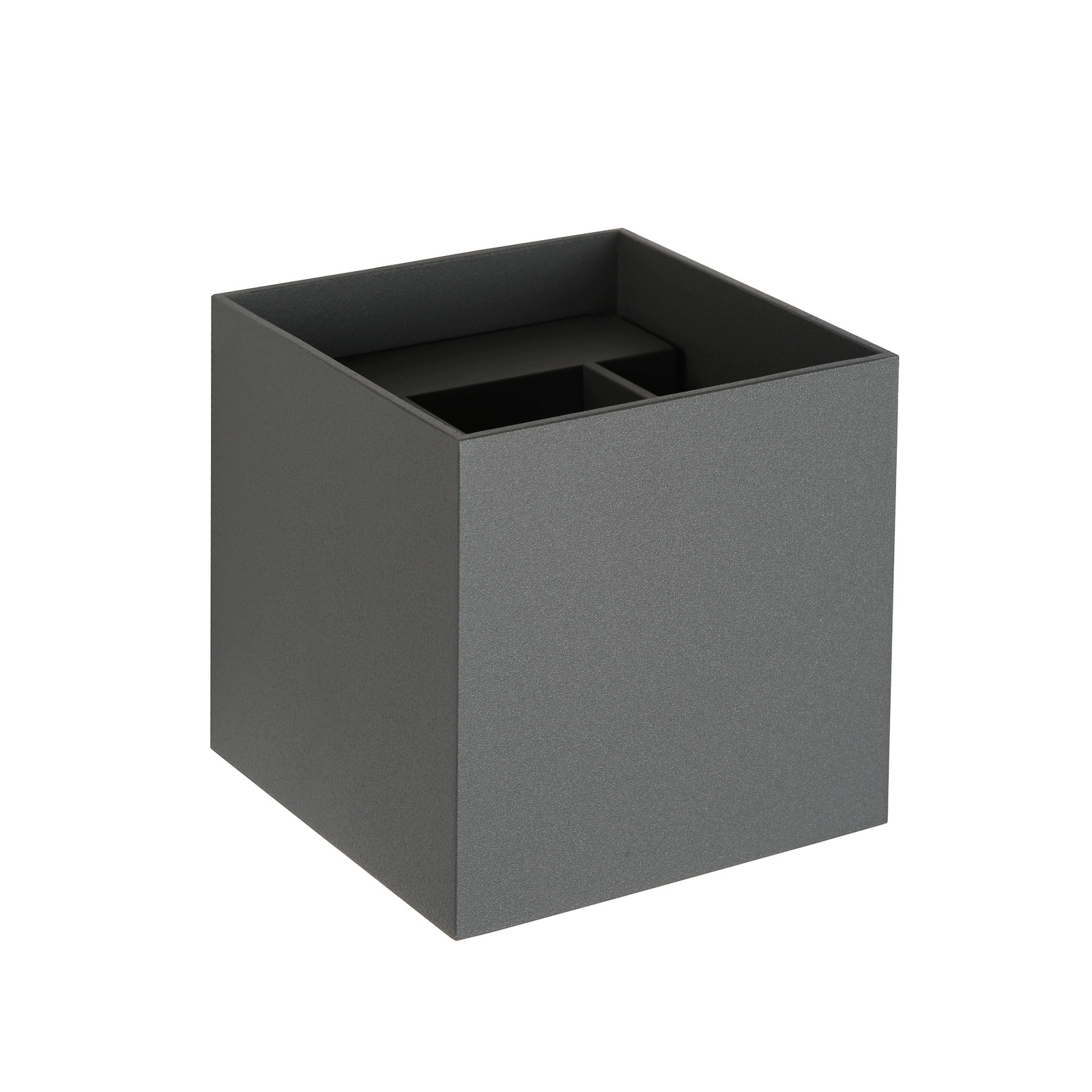 Wandleuchte XIO, grau, 10 x 10 cm, Metall, up/down, G9-LED