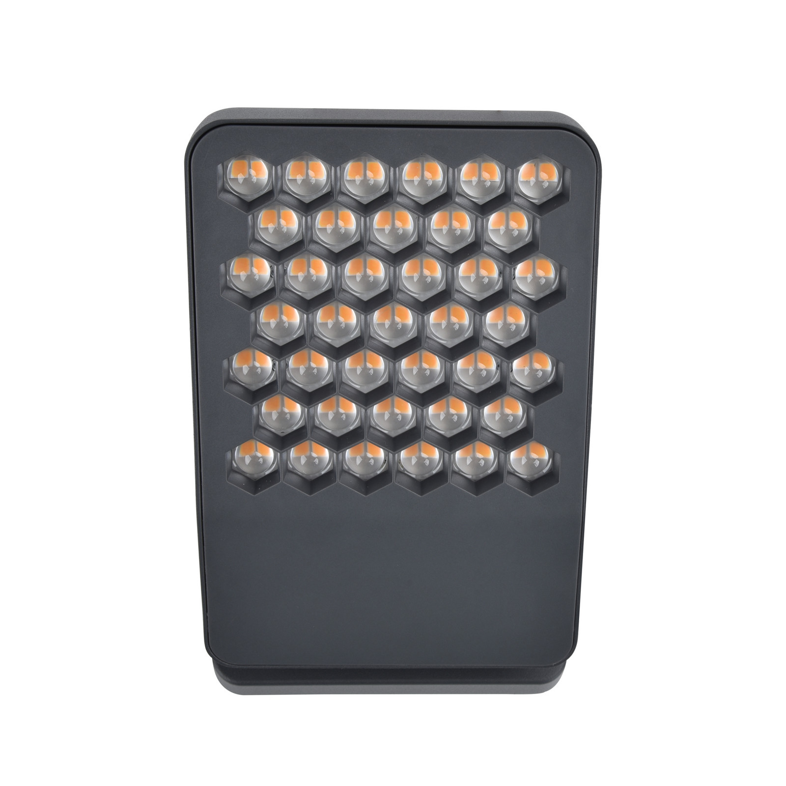 LUTEC ATLANTIS vanjska LED zidna svjetiljka, tamnosiva, 22 cm, metal, IP54 - Moderan - tamnosivi - Aluminij