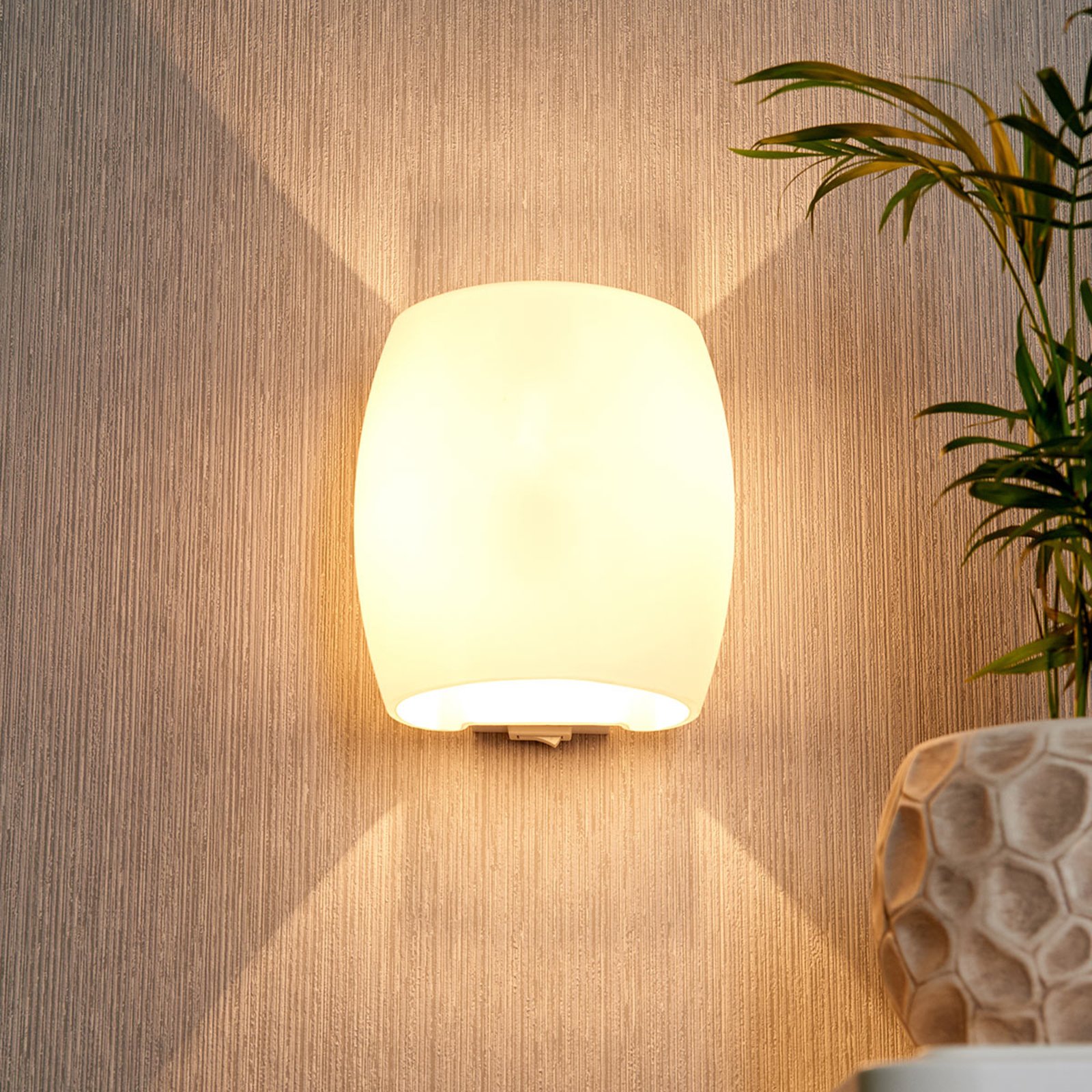 Lusine Vägglampa White - Lucande