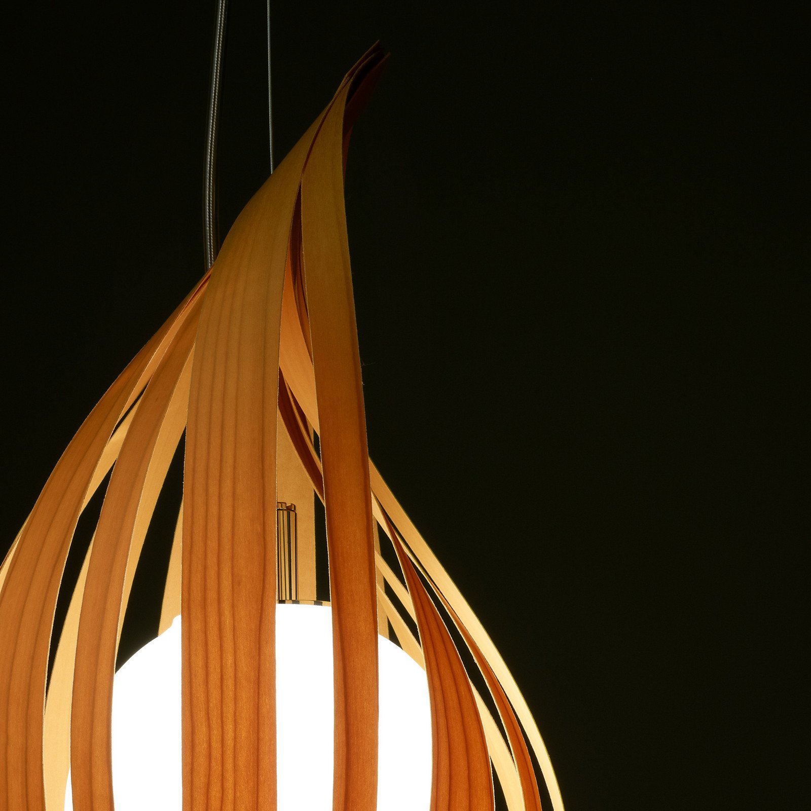 LZF Raindrop mini lampă suspendată cireș