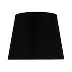 Classic L lampshade for floor lamps, black