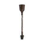 Rise and fall mechanism E27, length 40-120 cm, brown