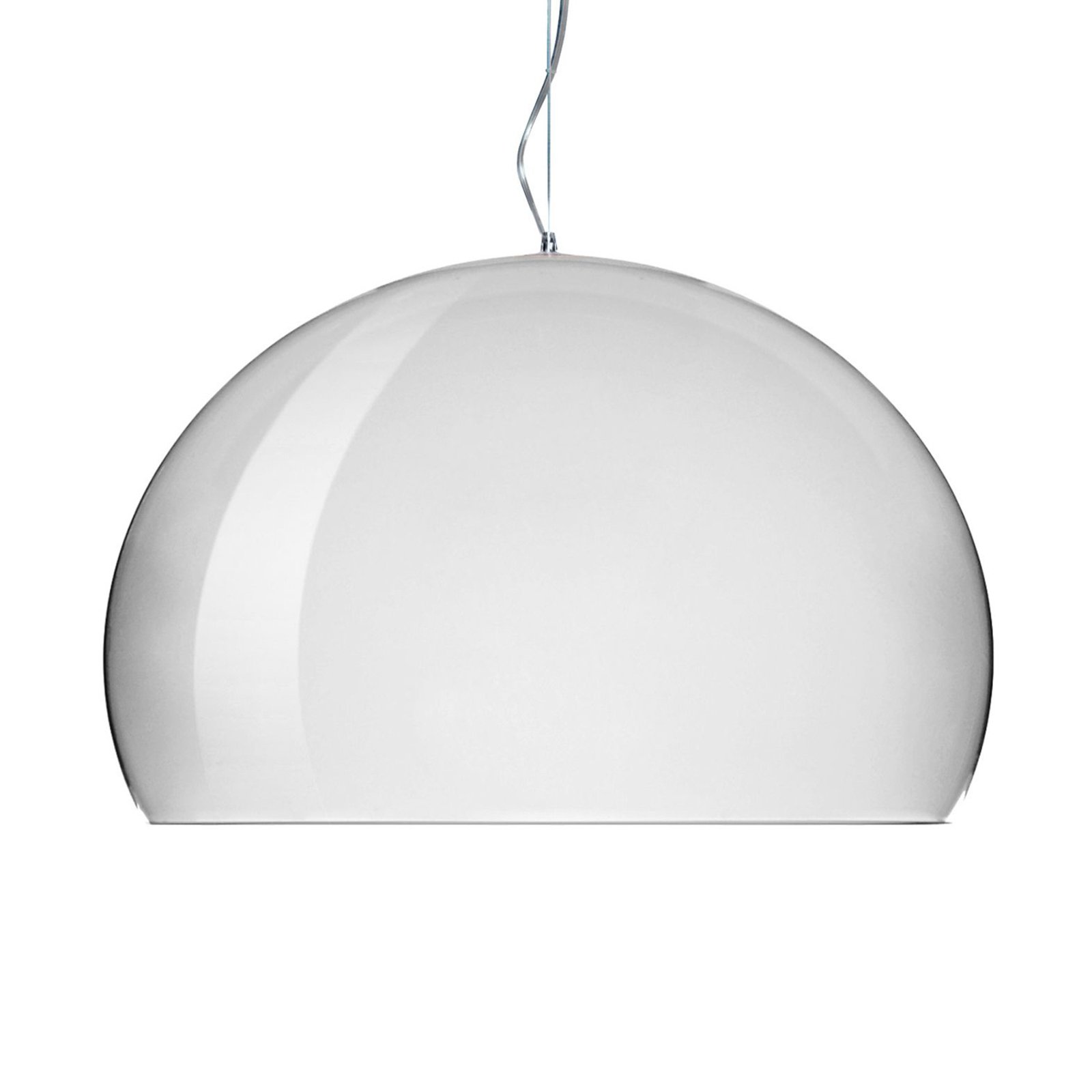 Kartell FL/Y - LED-hængelampe, blank krom