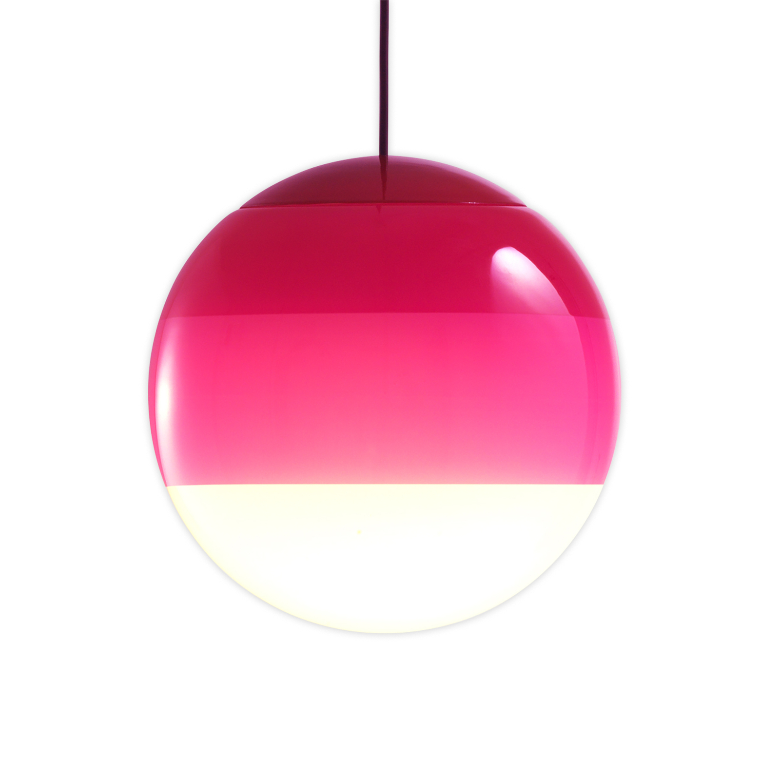 MARSET Dipping Light LED závesná lampa Ø 30 cm ružová