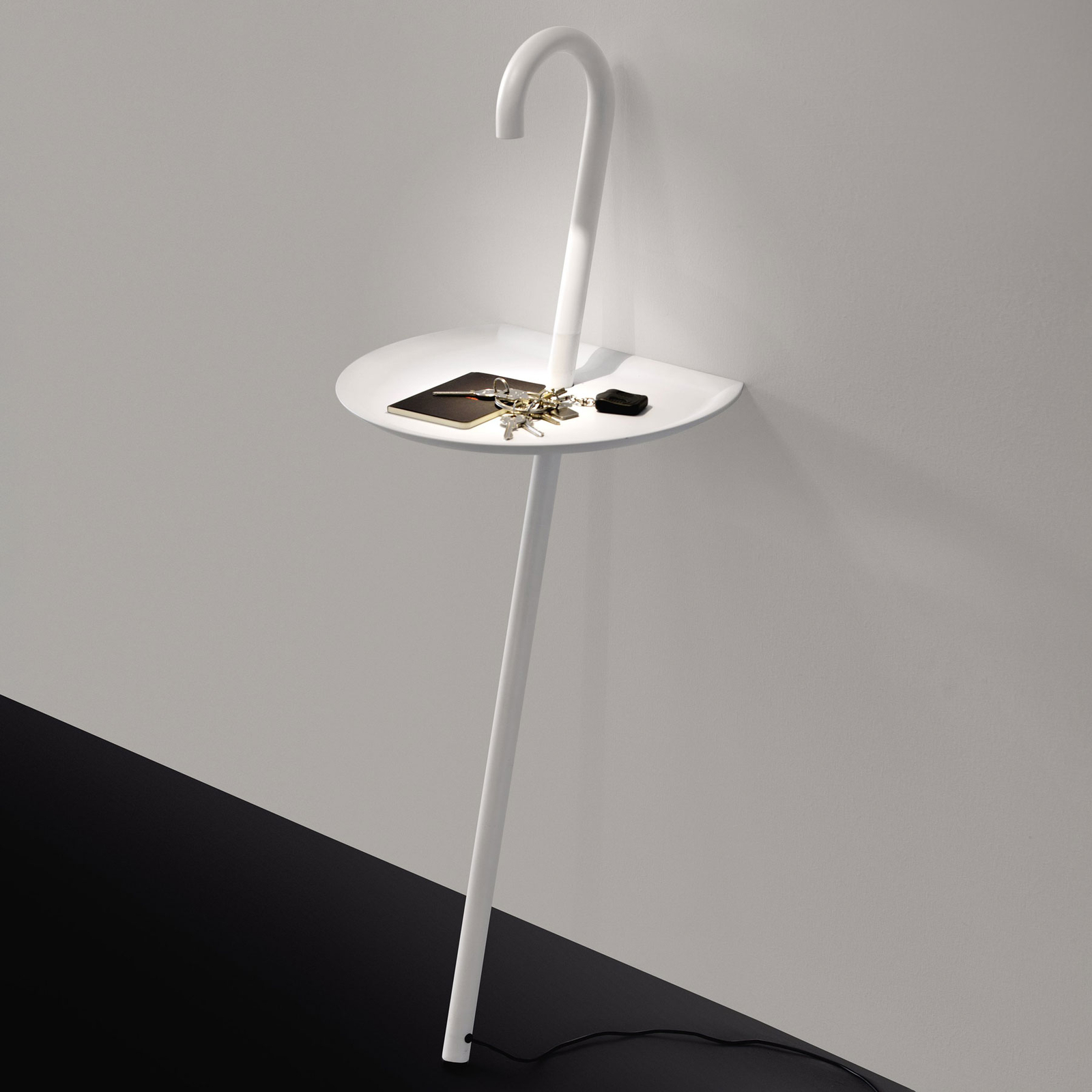 Martinelli Luce Clochard lampe design LED blanche