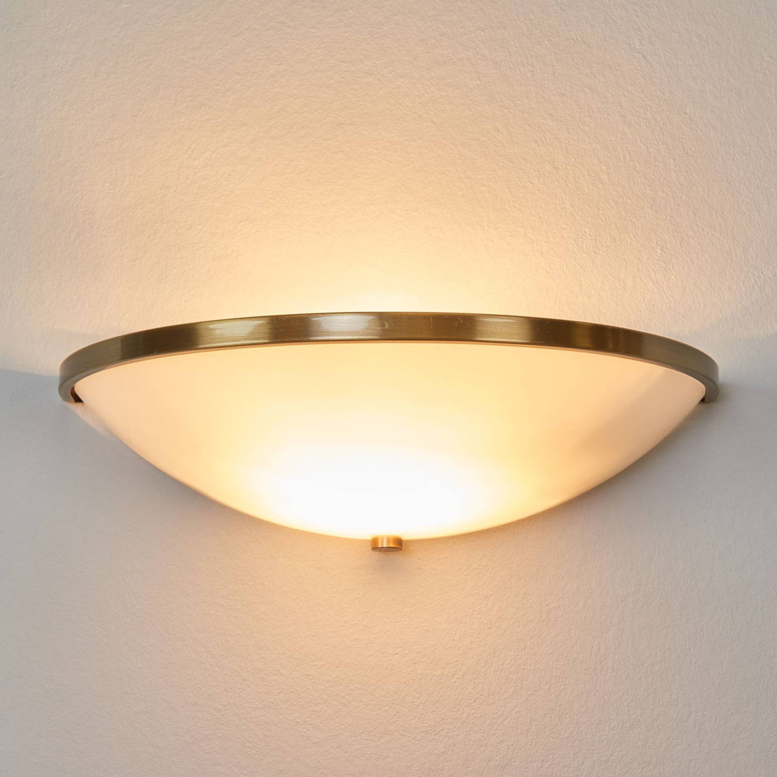 Lampa ścienna TALYA stary mosiądz