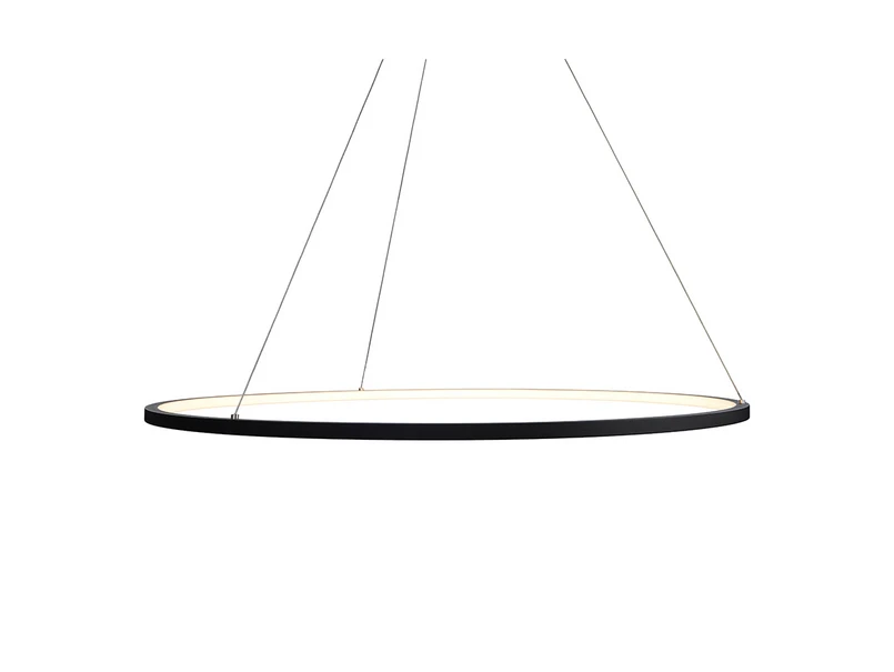 ANTIDARK - Gloria LED Pendelleuchte Ø80 Slim Schwarz