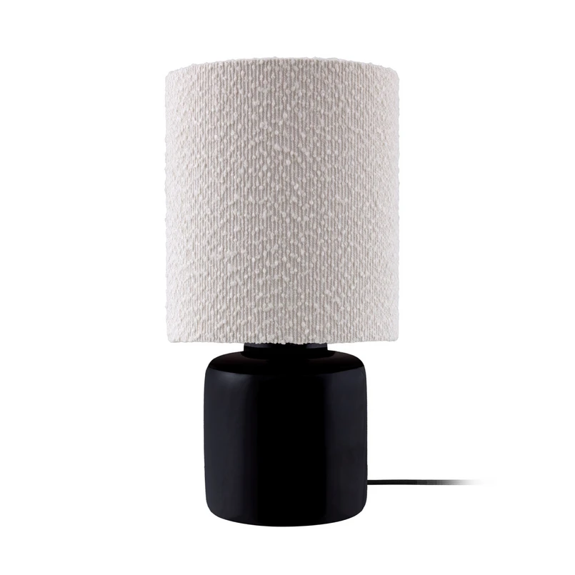 Globen Lighting - Florian bordslampa vit/svart höjd 39 cm