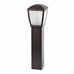 Borne lumineuse Wilma en aluminium