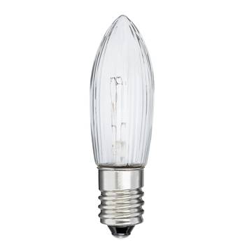E10 3 W 34 V spare candle bulbs in a pack of 3