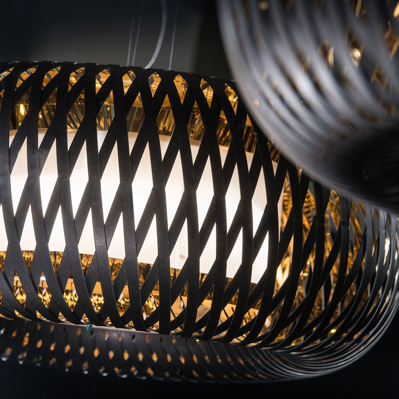Kalatos Pendelleuchte Black/Gold - Slamp