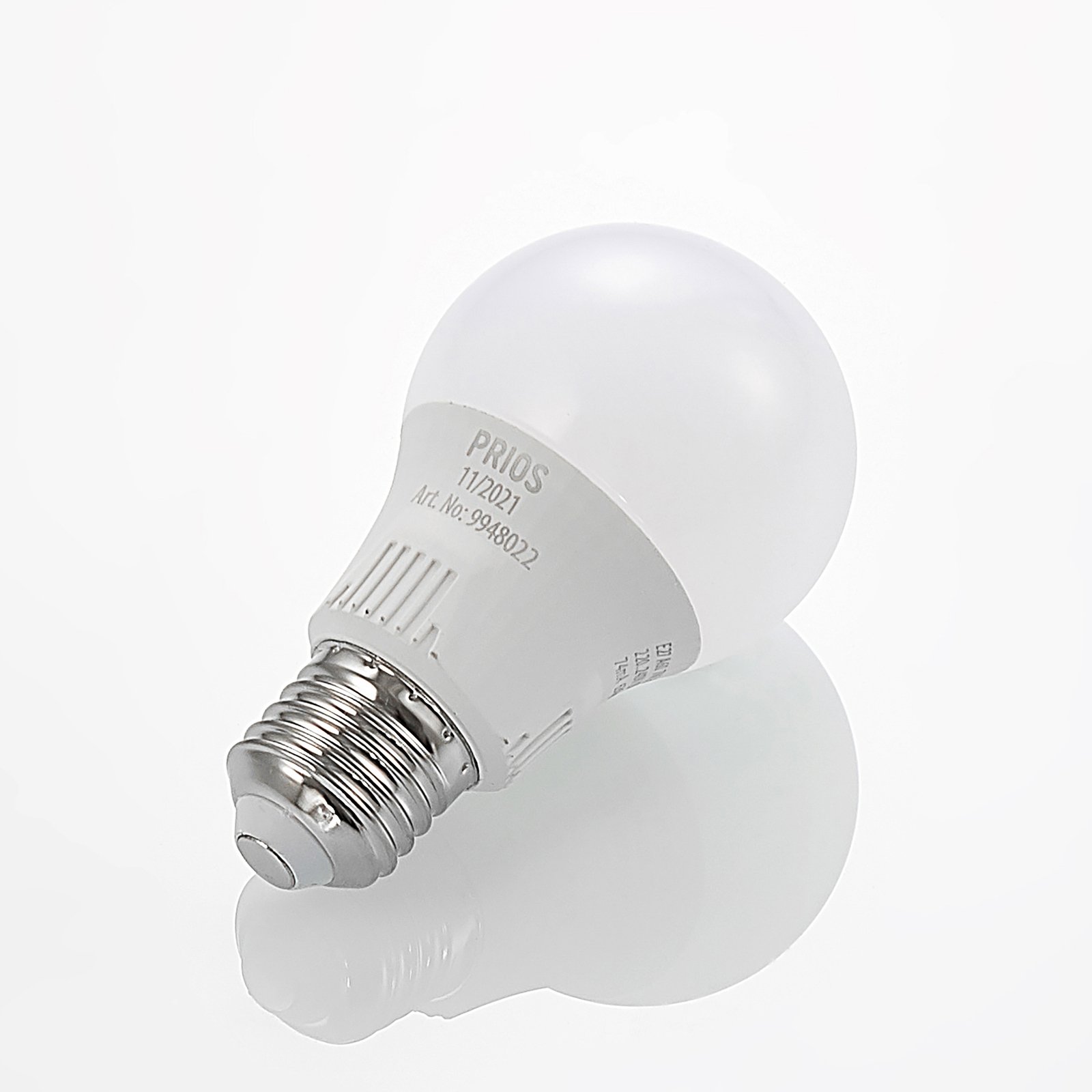 LED-Lampe E27 A60 7W weiß 3.000K 10er-Set