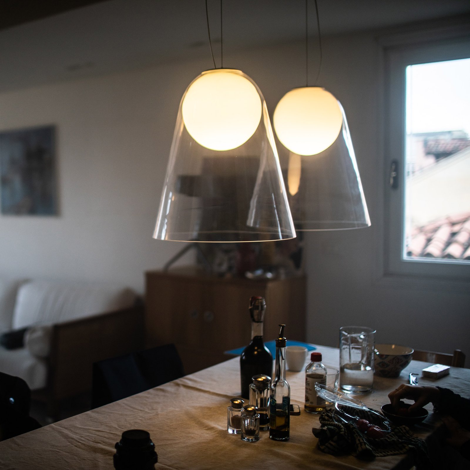 Satellight Pendel MyLight Hvid/Transparent - Foscarini