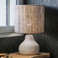 MARKET SET Portinatx M stolová lampa 58 cm, biela