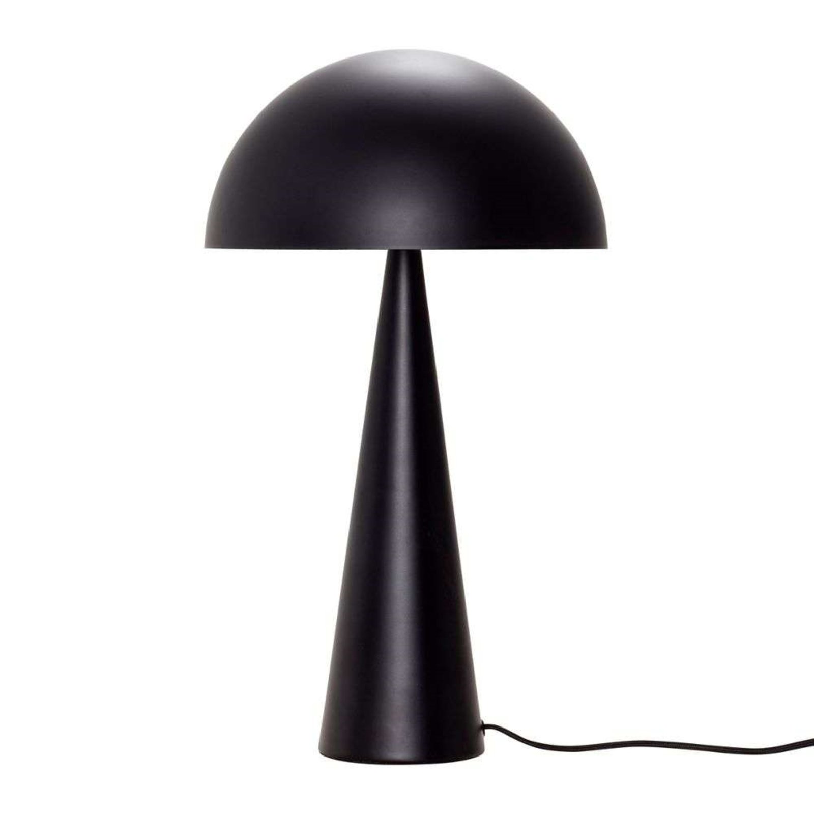 Mush Table Lamp Large Black - Hübsch