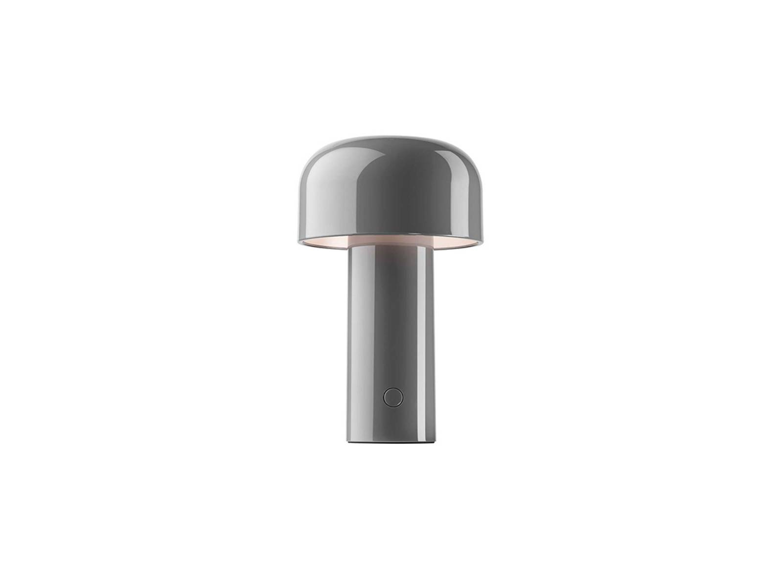 FLOS Bellhop aufladbare LED-Tischleuchte grau