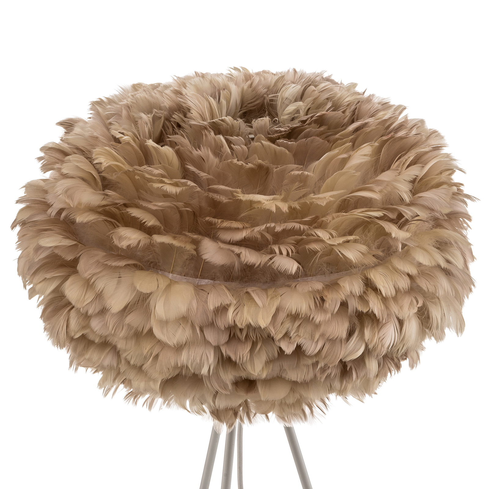 Eos Lampadaire Medium Clair Marron/Blanc - UMAGE
