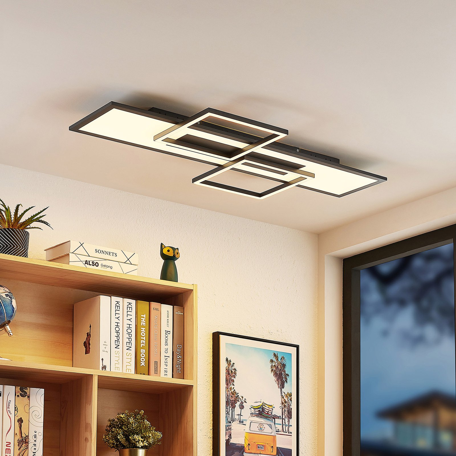 Narumi LED Taklampe L110 Black - Lucande