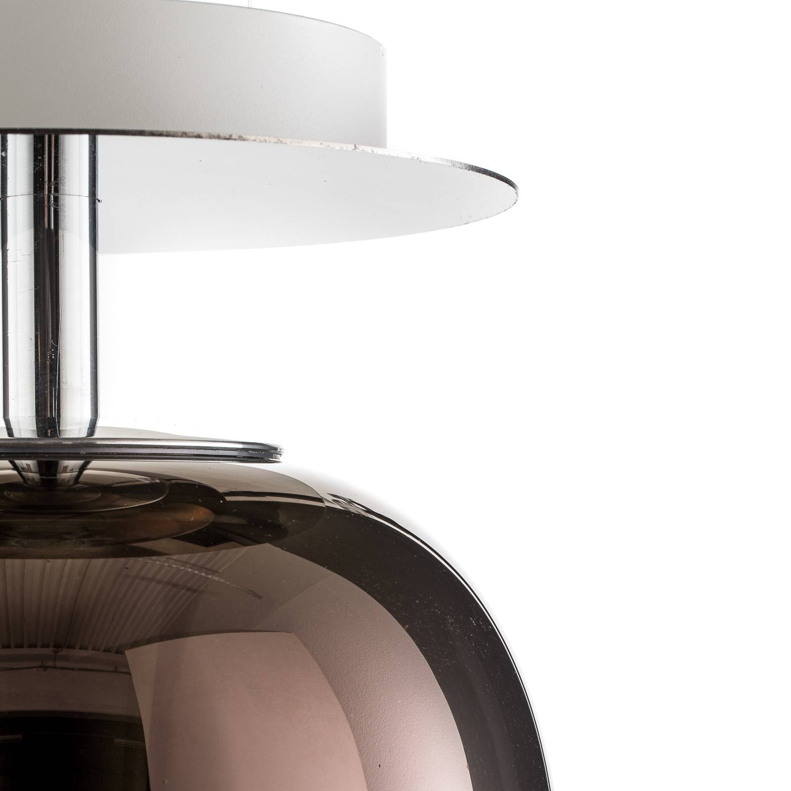 Artemide Gople lampa sufitowa brąz/srebrna