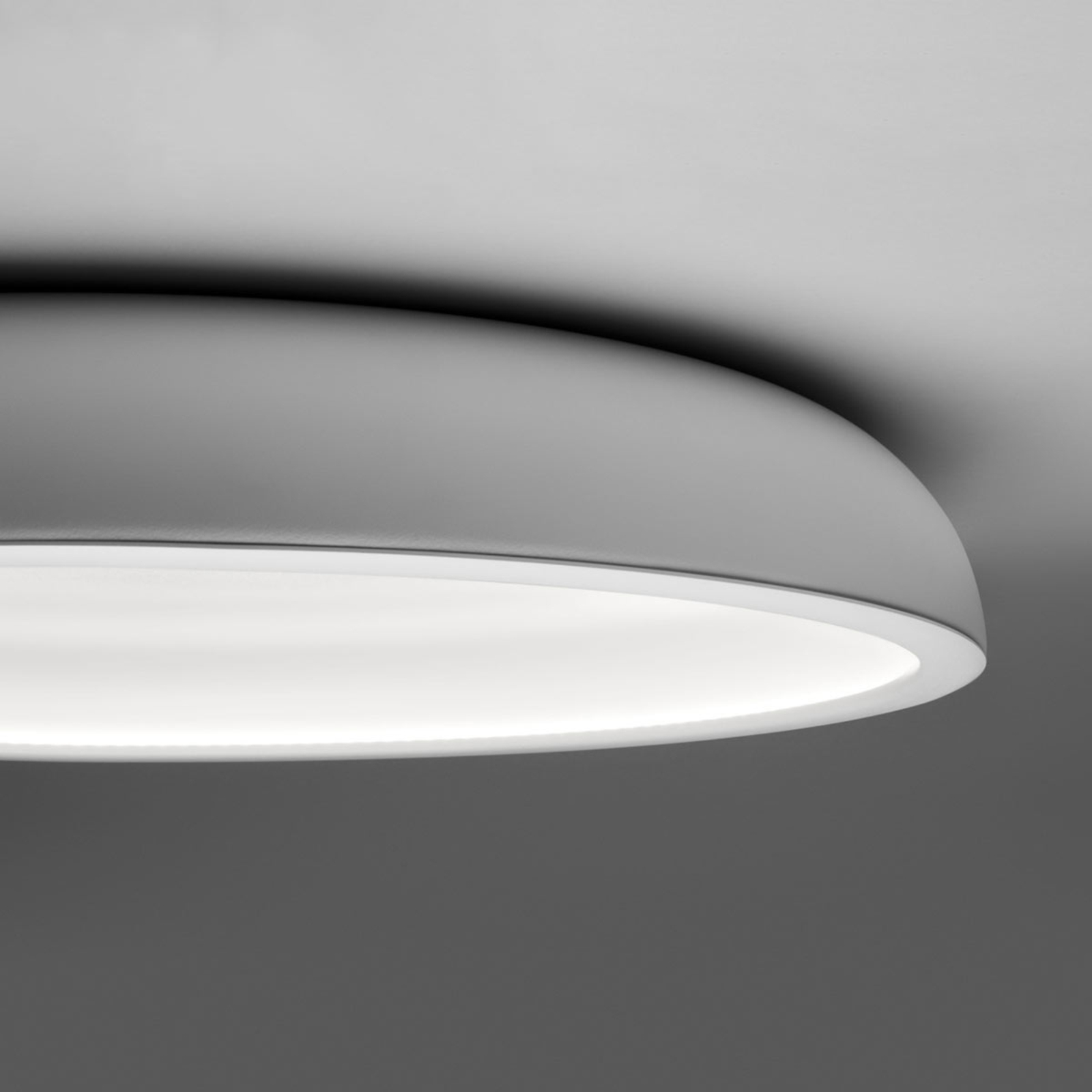 Светодиодна лампа за таван Reflexio, Ø 46 см, бяла