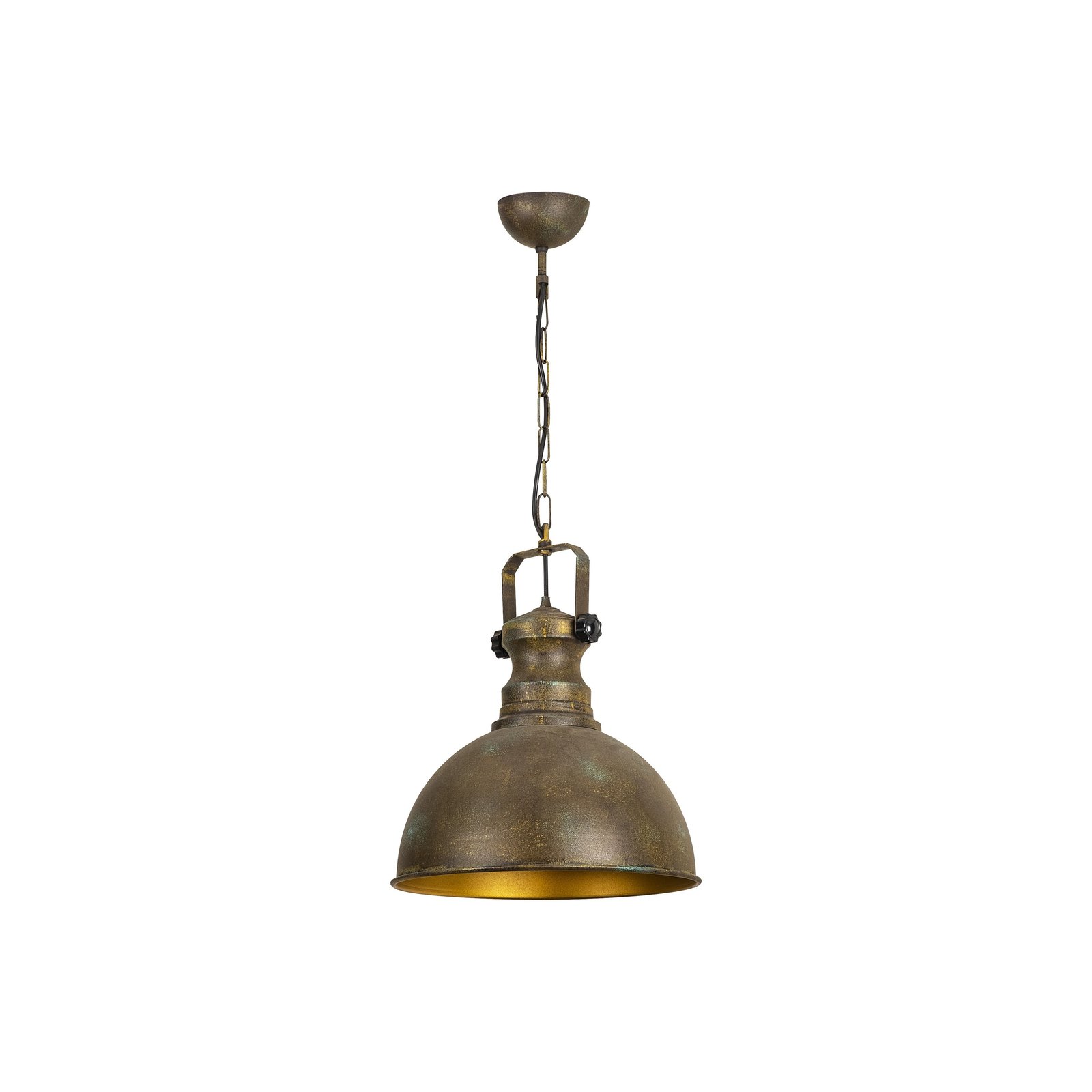Saglam 3710 hanging light 1-bulb Ø31cm gold