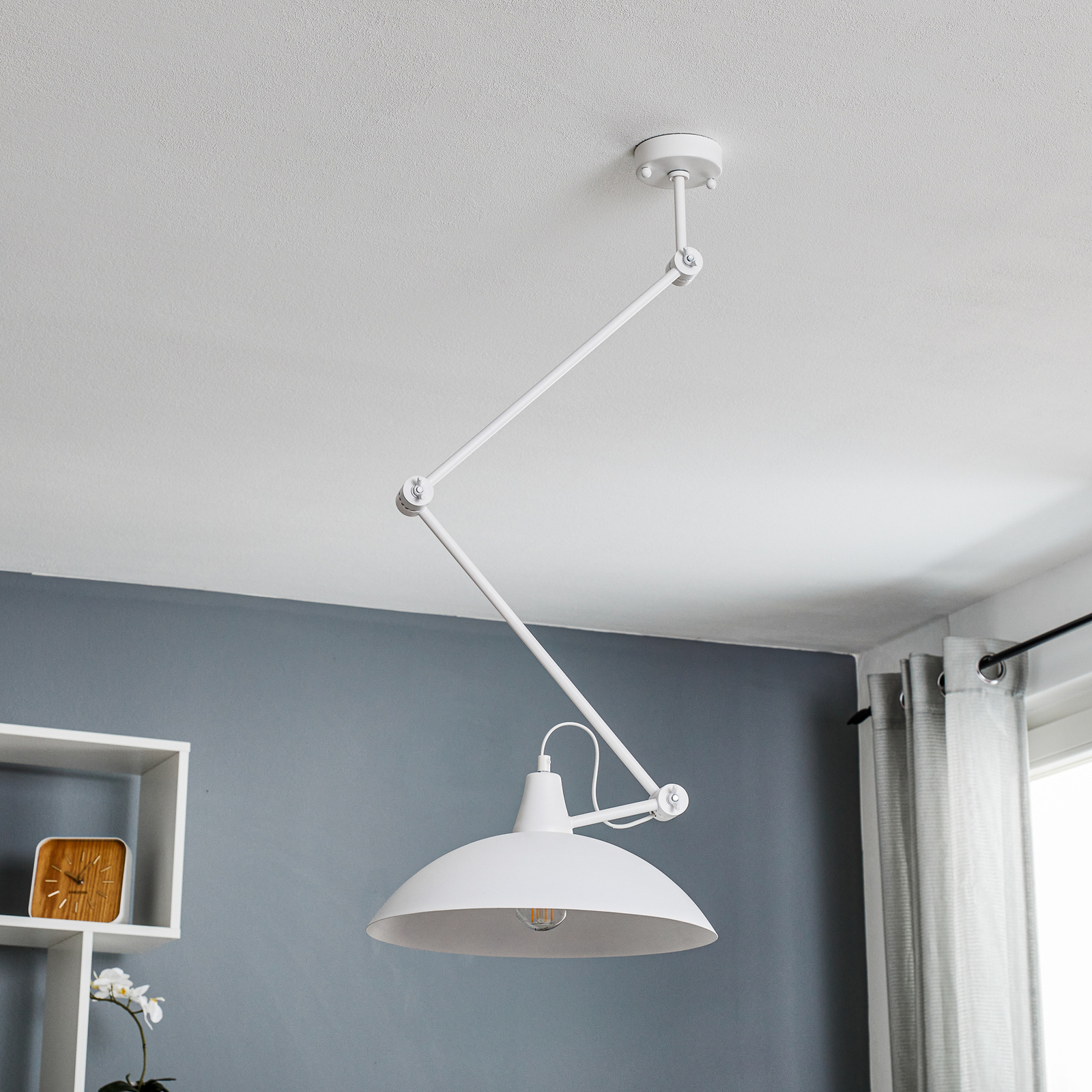 808 Deckenlampe weiß 1-flg. verstellbar - ALDEX