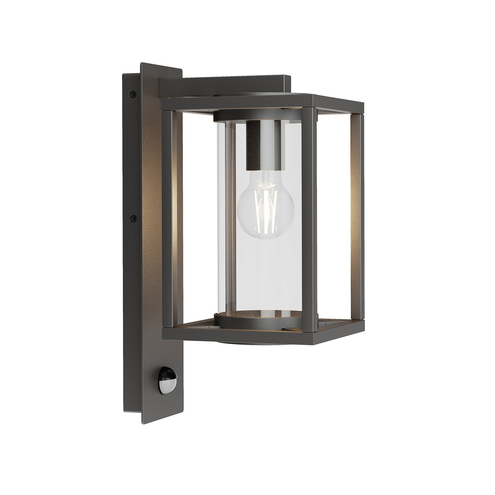 Ferda Down Utomhus Vägglampa IP44 w/Sensor Graphite - Lucande