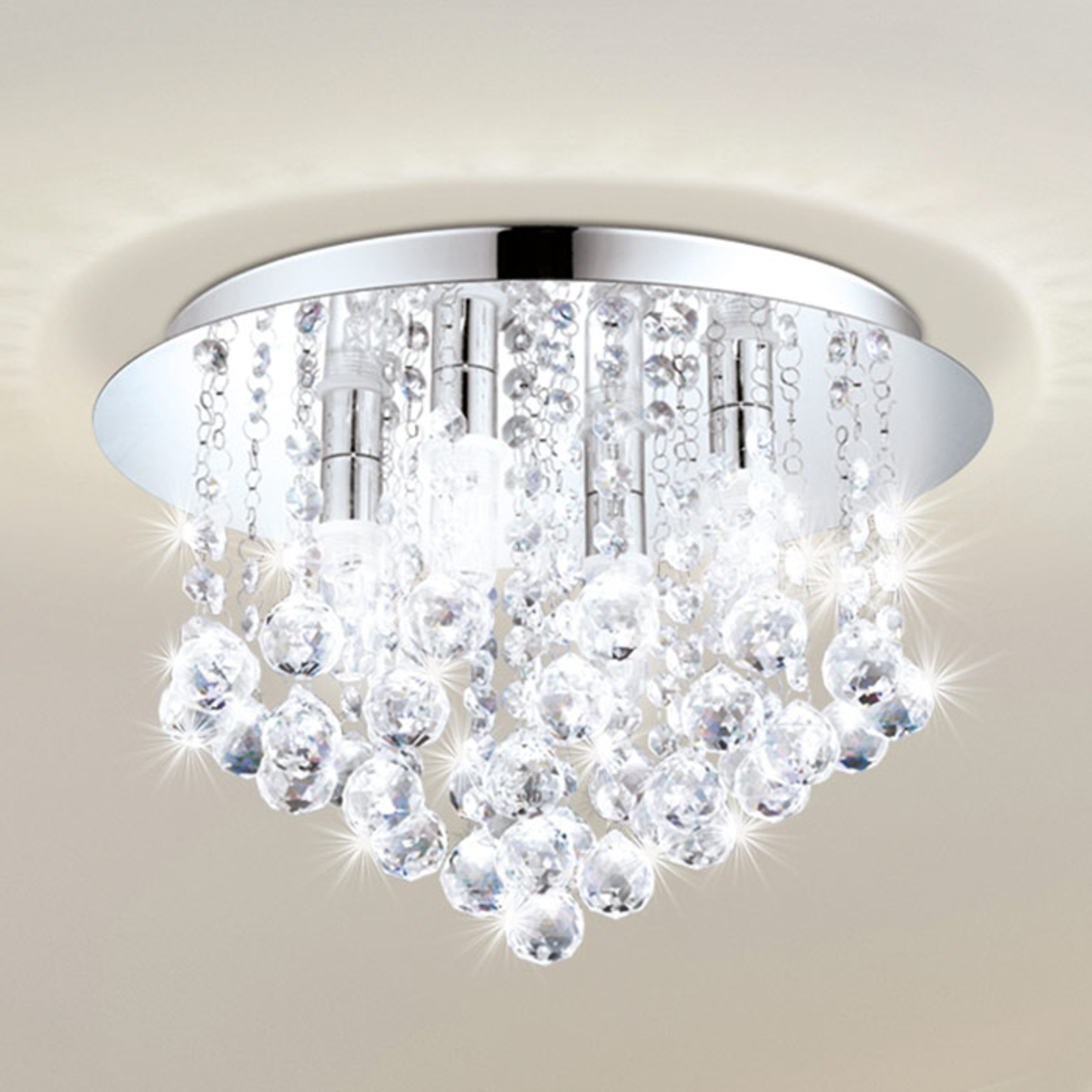 Almonte LED ceiling light with pendant