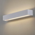 BEGA Studio Line wall lamp wide white/alu 50 cm