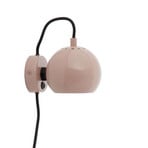 Ball Wall Lamp Glossy Nude - Frandsen