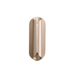 Applique a LED Rosalie, altezza 13 cm, color nichel - DCW