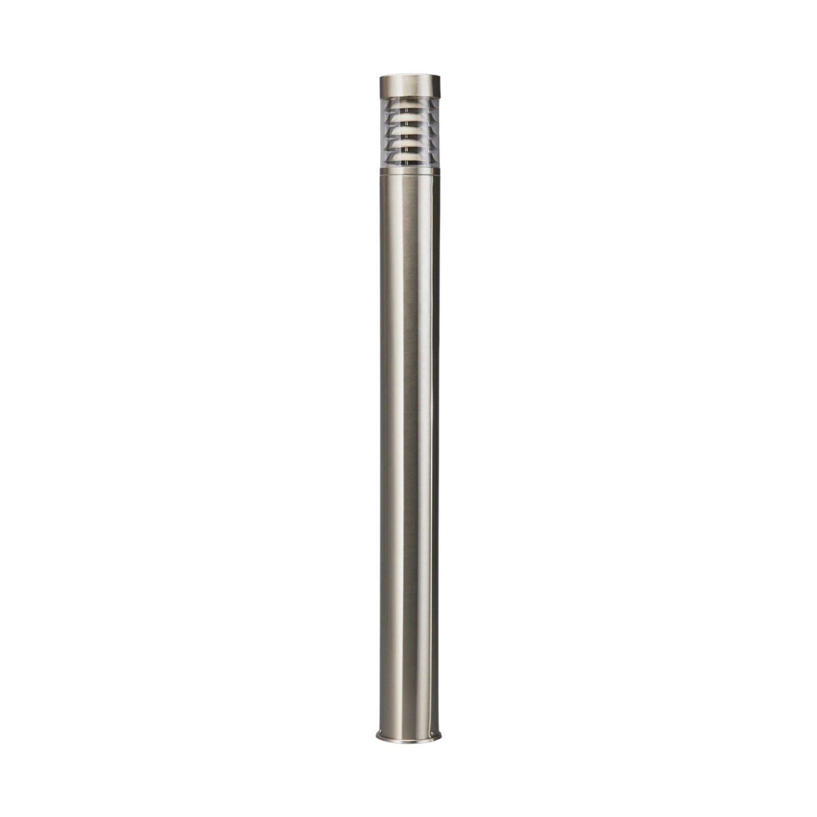 Lindby Bolardo luminoso Enja, 100 cm, acero inoxidable, IP44, E27