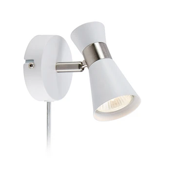 Folie Lampa Ścienna Biały/Nikiel - Markslöjd