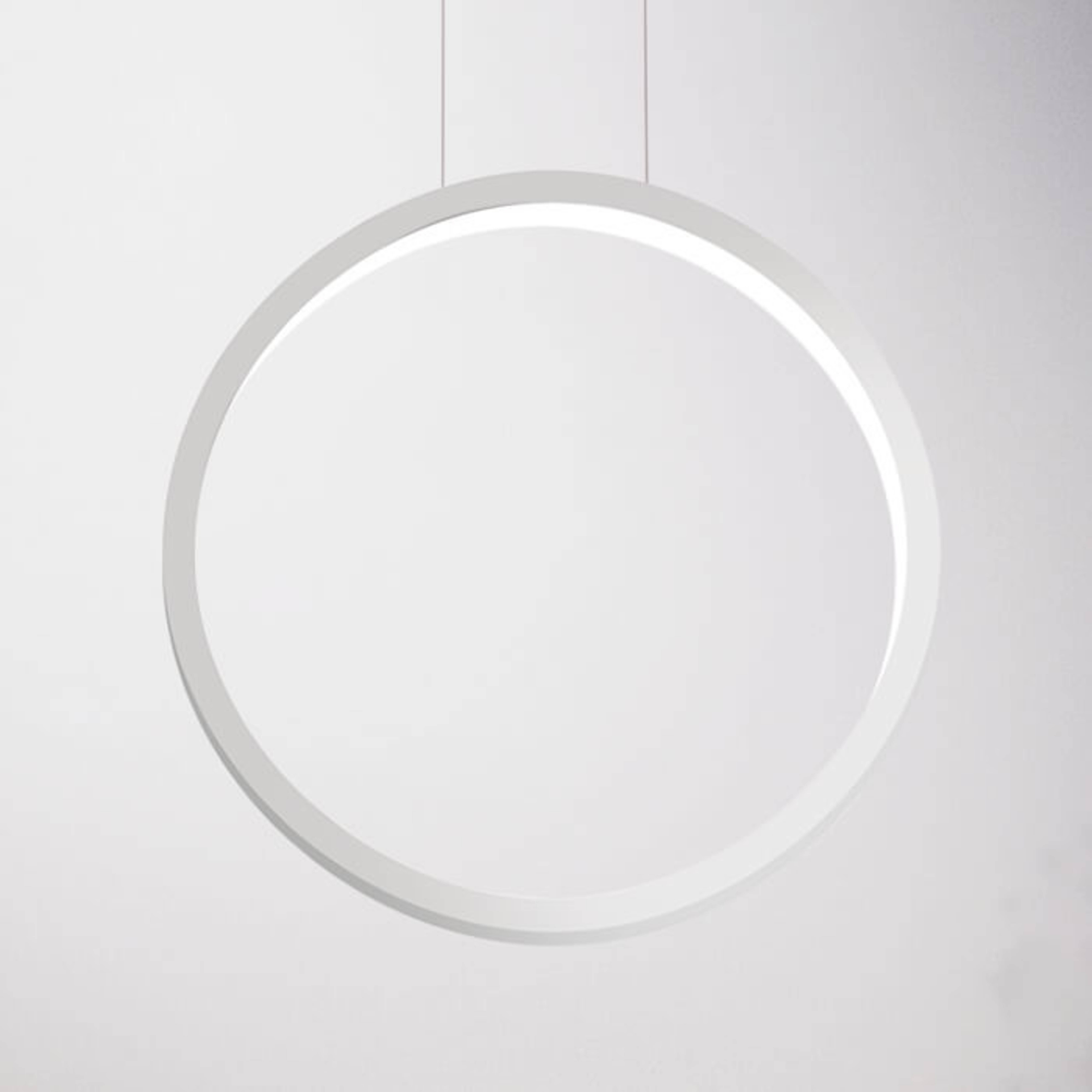 Cini&Nils Assolo - lámpara colgante LED blanca, 43 cm