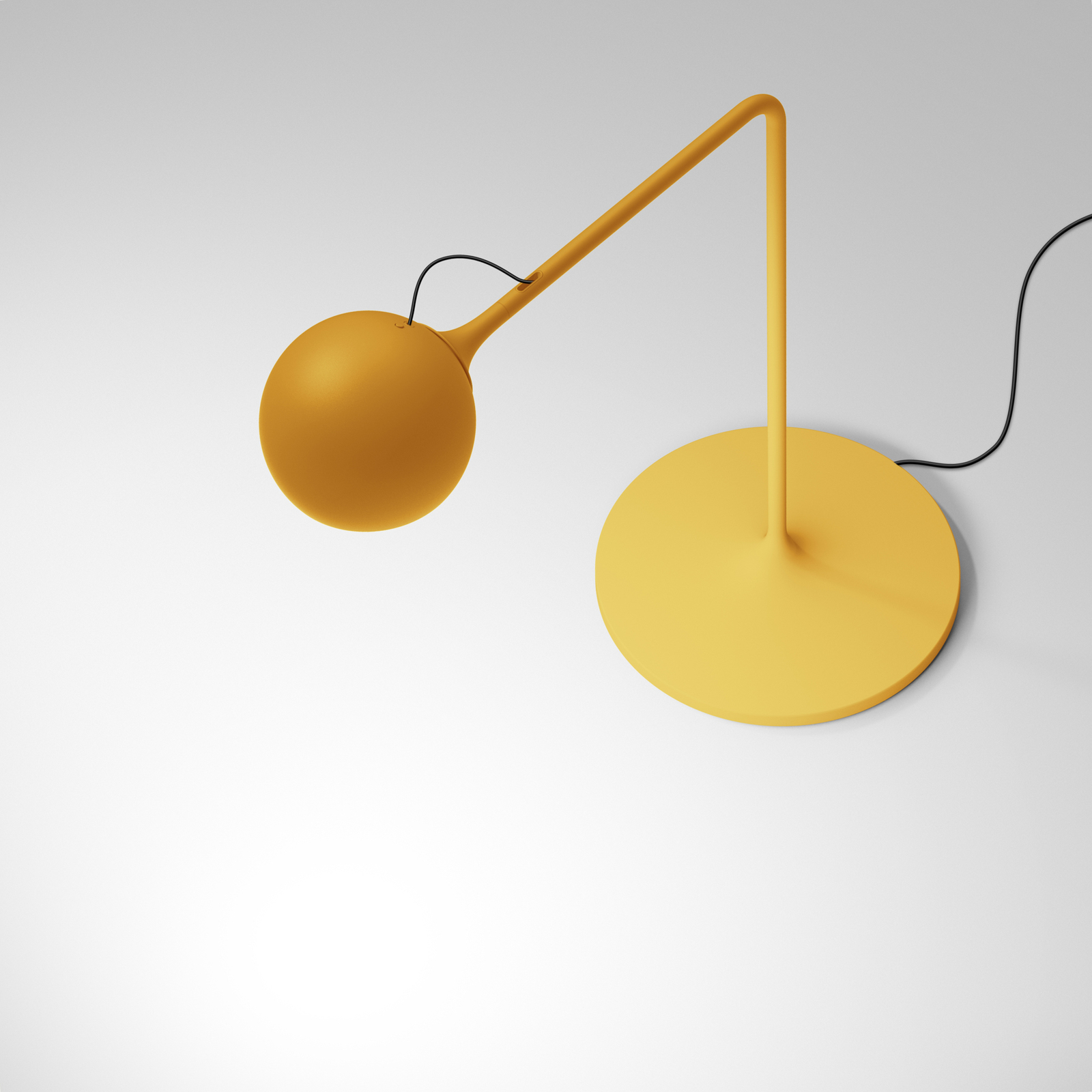 Artemide Ixa LED tafellamp, geel