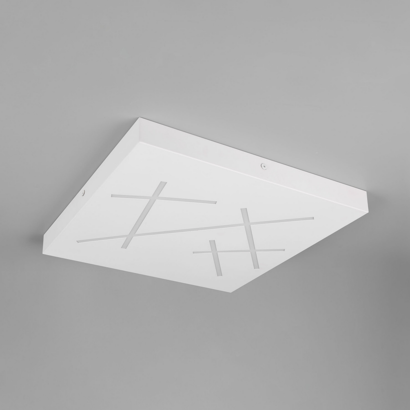 LED-taklampa Snip, matt vit, längd 50 cm, metall, CCT LED-taklampa Snip, matt vit, längd 50 cm, metall, CCT