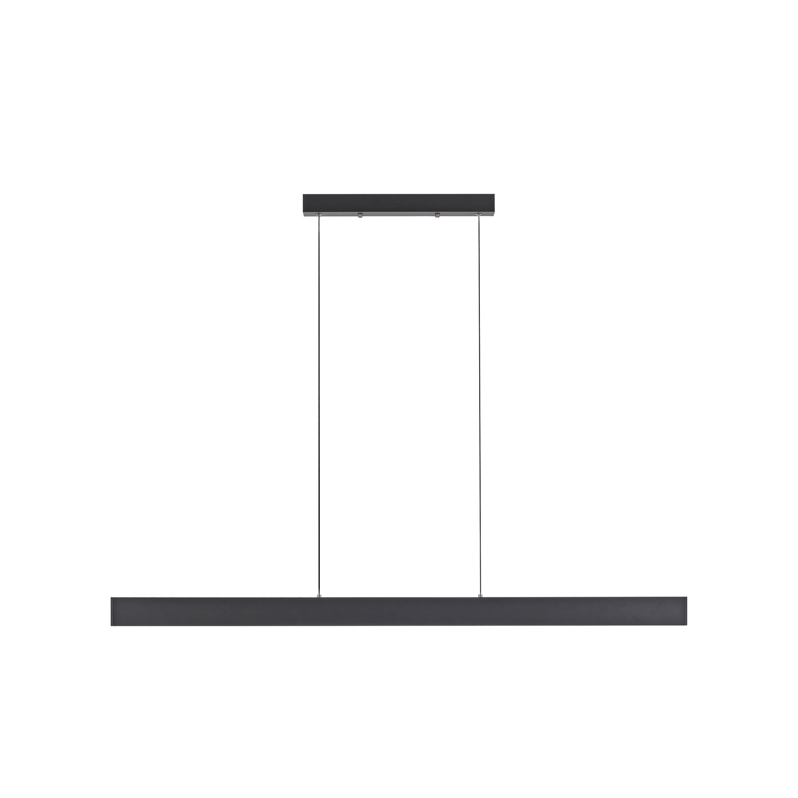 LED-Hängeleuchte Adina, schwarz, Metall, 3.000 K, up/down