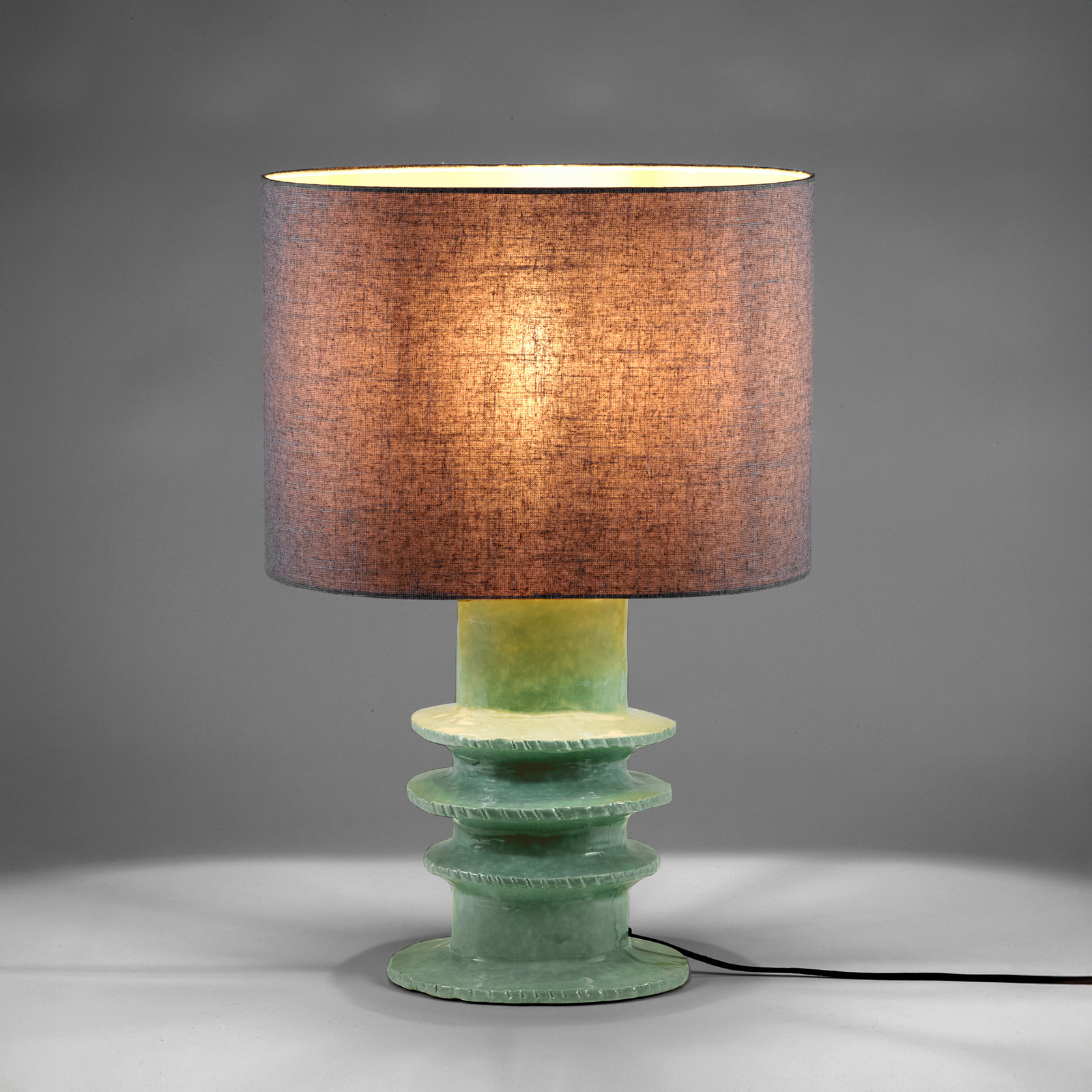 LIGHT BLUE GEORGIA bordlampe, lyseblå/beige, keramikk, høyde 76,5 cm – Serax LIGHT BLUE GEORGIA bordlampe, lyseblå/beige, keramikk, høyde 76,5 cm – Serax