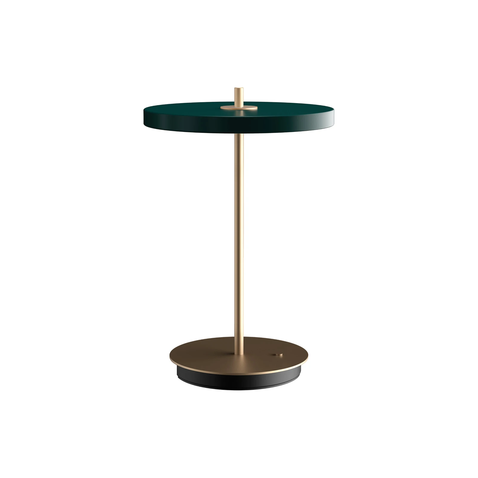 UMAGE LED tafellamp Asteria Move bosgroen/messing 31cm