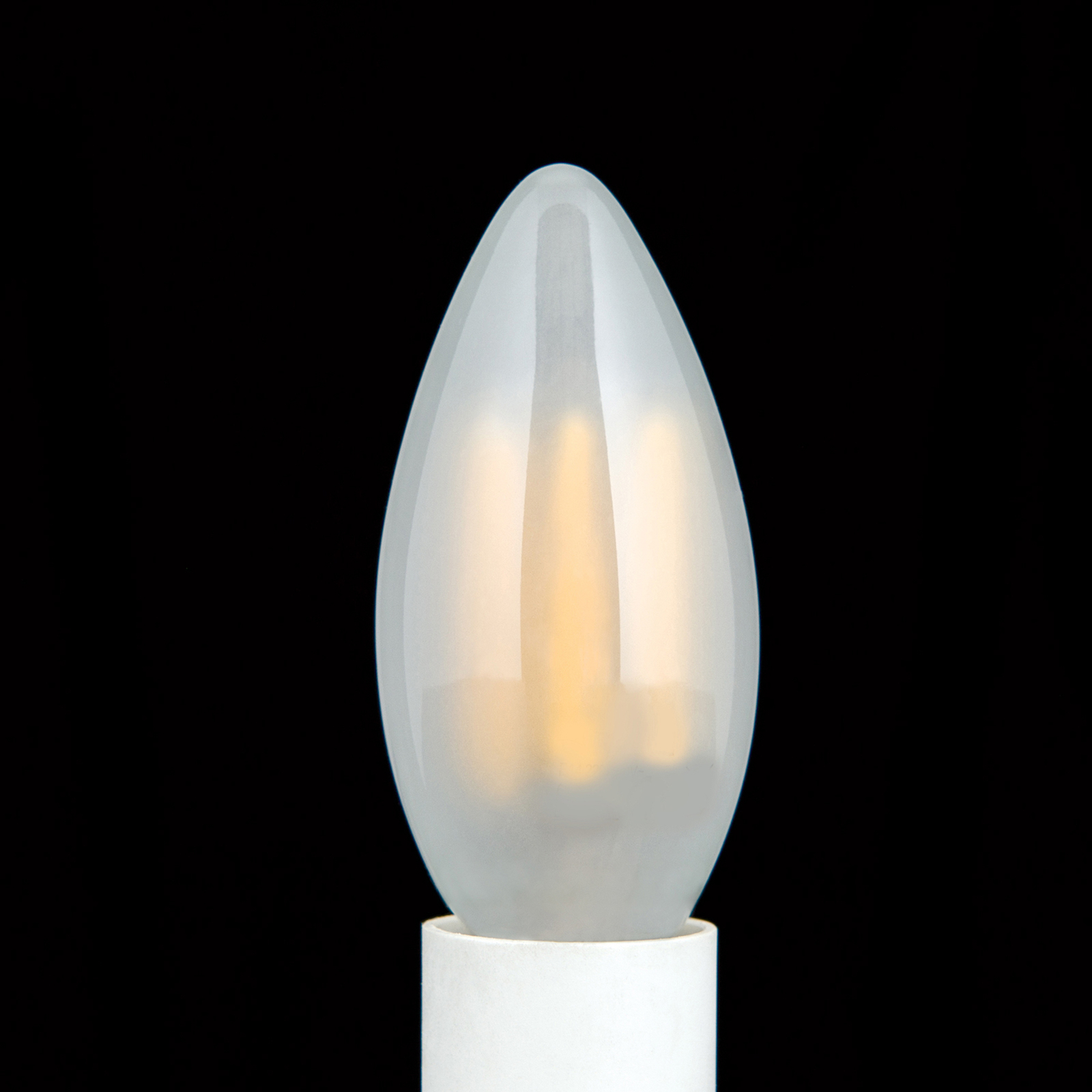 Candle LED bulb E14 4.5 W 827 inside matt dimmable