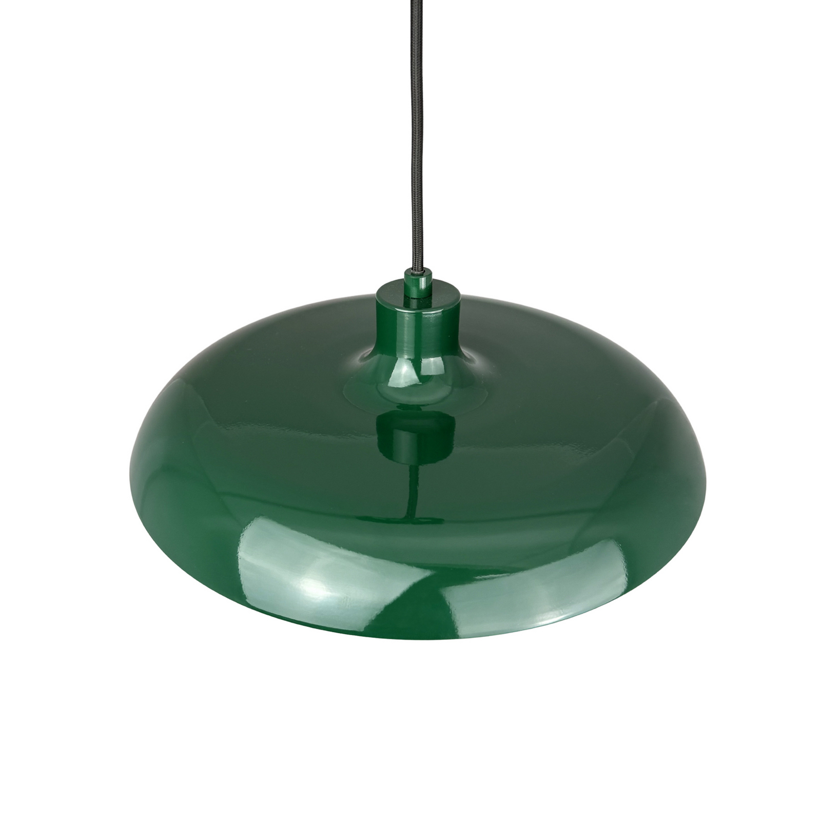 Dyberg Larsen riputatav valgusti Ava, tumeroheline, metall, Ø 31 cm