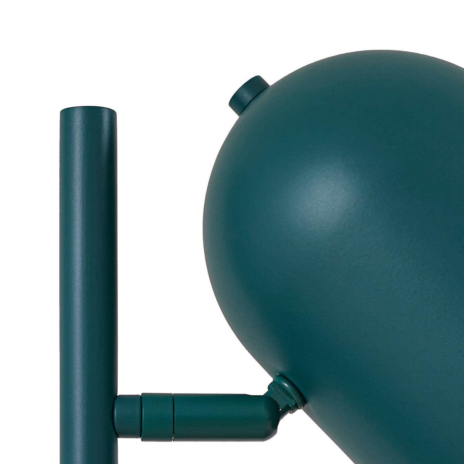 Lindby Lampa stojąca Isara, zielona, 165 cm, 2-punktowa, metal, E27