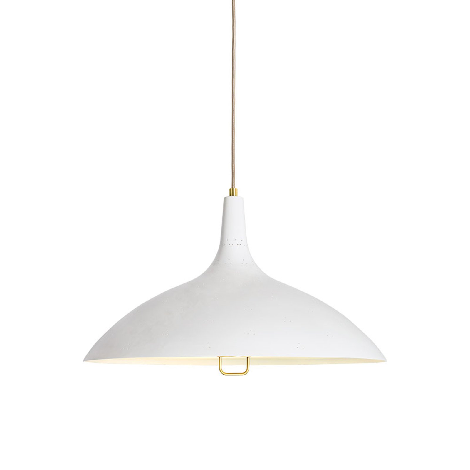 1965 Pendant Brass/White - GUBI