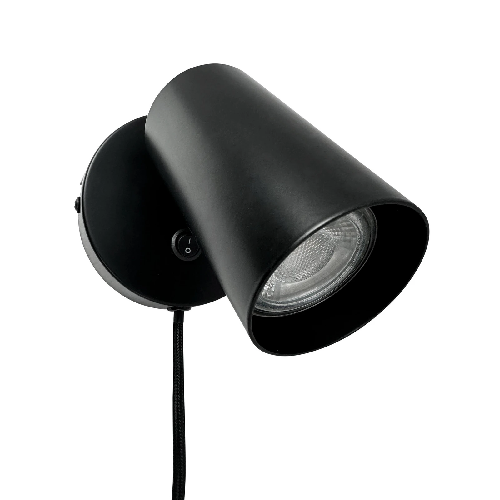 Dyberg Larsen seinavalgusti Modern, must, laius 10 cm