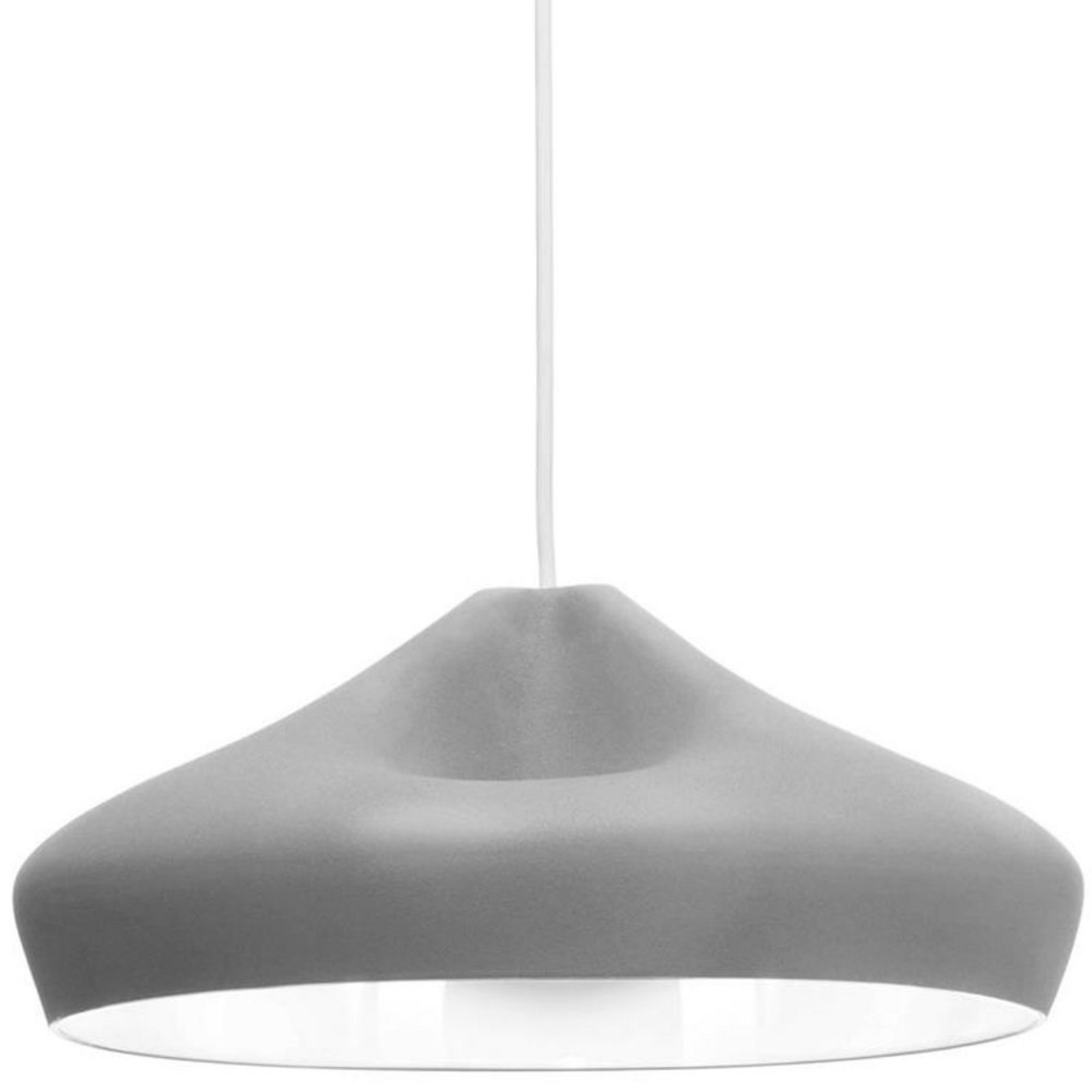 Pleat Box 36 Pendant E14 Grey/White - Marset